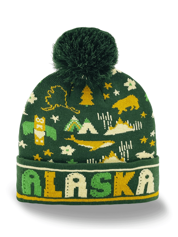 ALASKA STATE ICON BEANIE