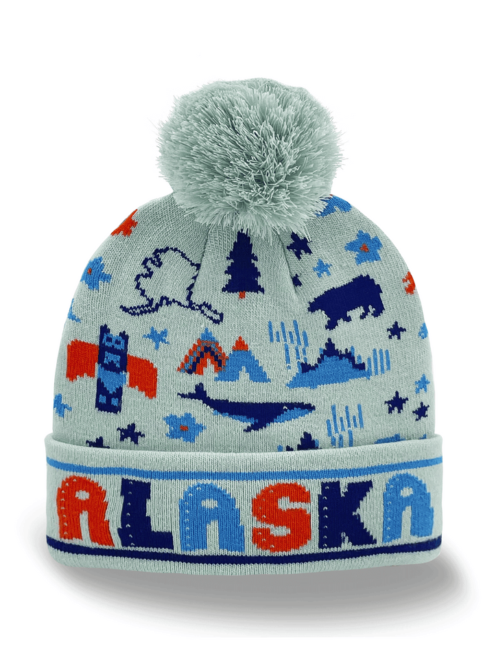 ALASKA STATE ICON BEANIE