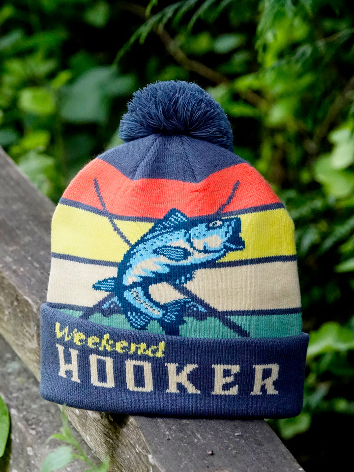 Weekend Hooker Pompom Beanie