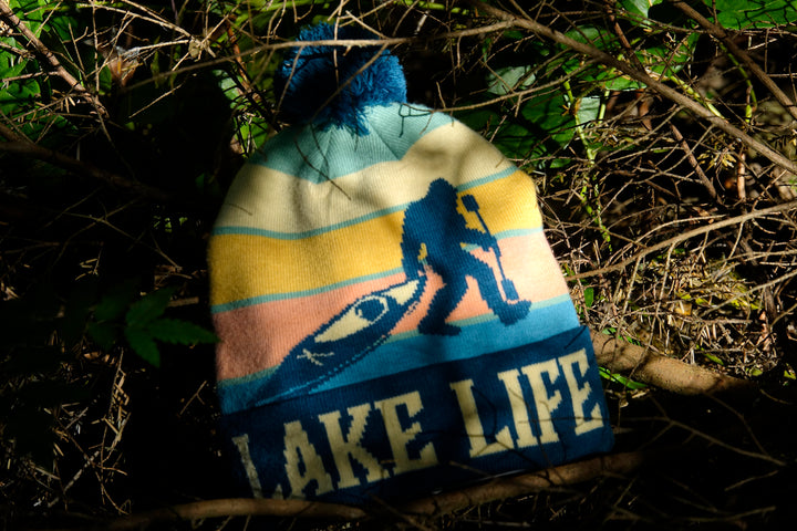 Lake Life PomPom Beanie