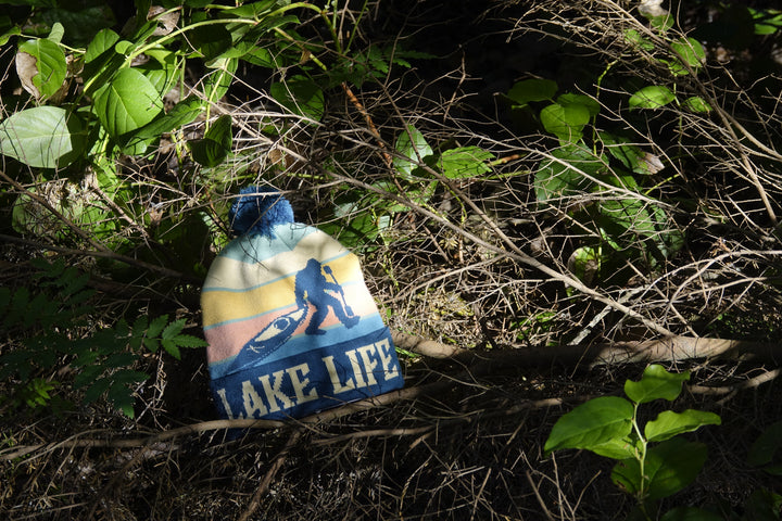 Lake Life PomPom Beanie