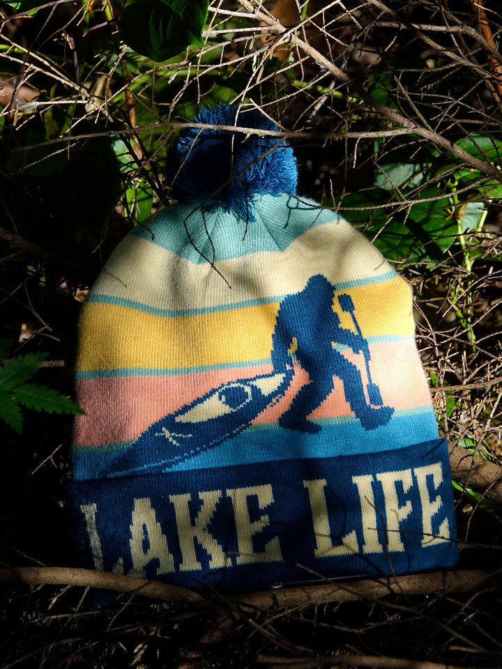 Lake Life PomPom Beanie