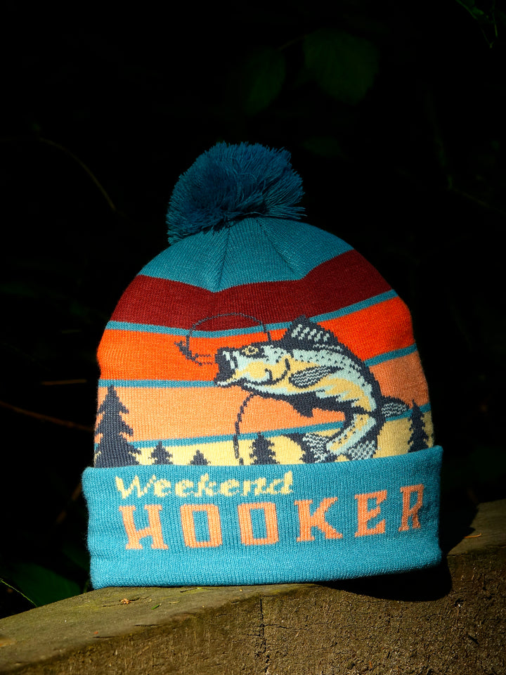 Weekend Hooker Pompom Beanie