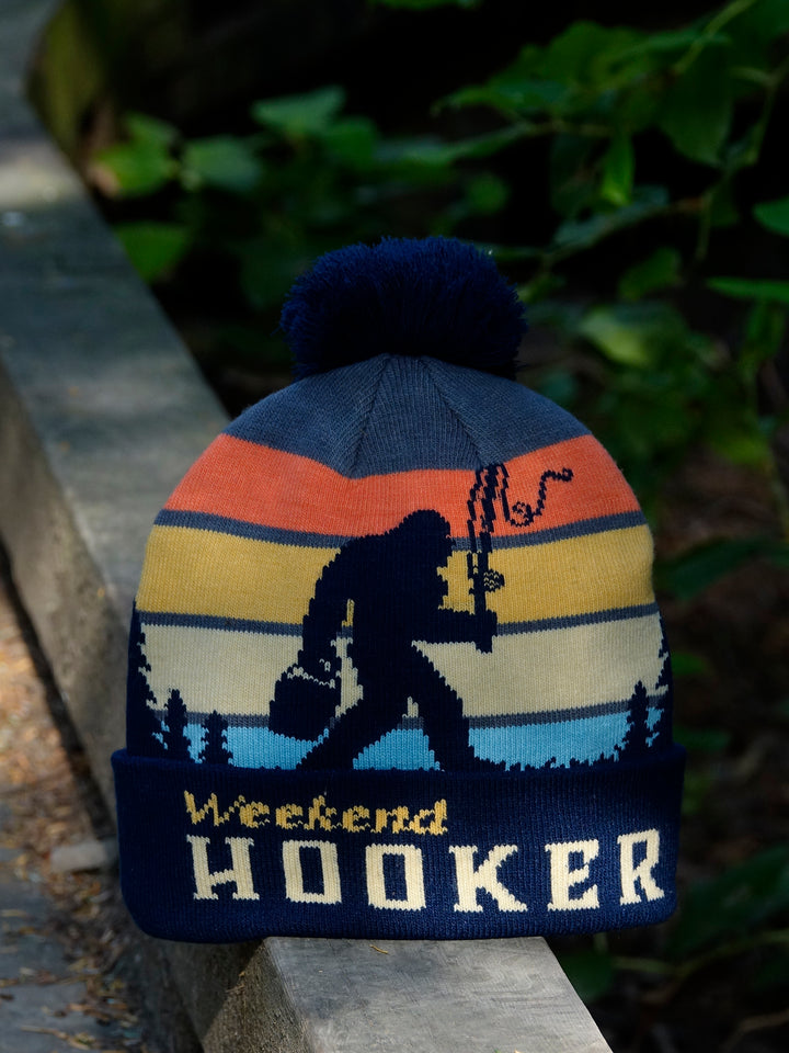 Weekend Hooker Pompom Beanie