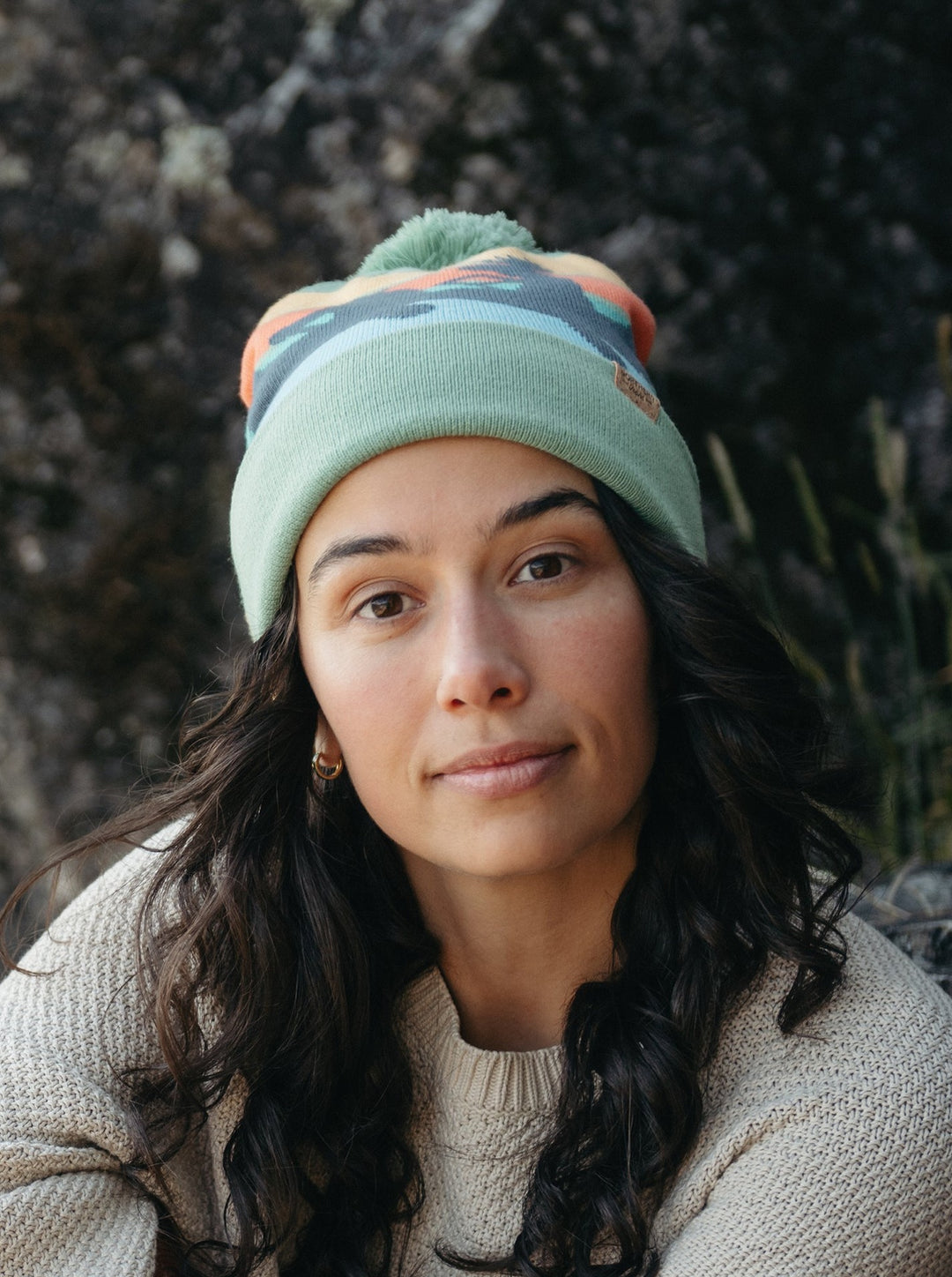 Lake Life PomPom Beanie