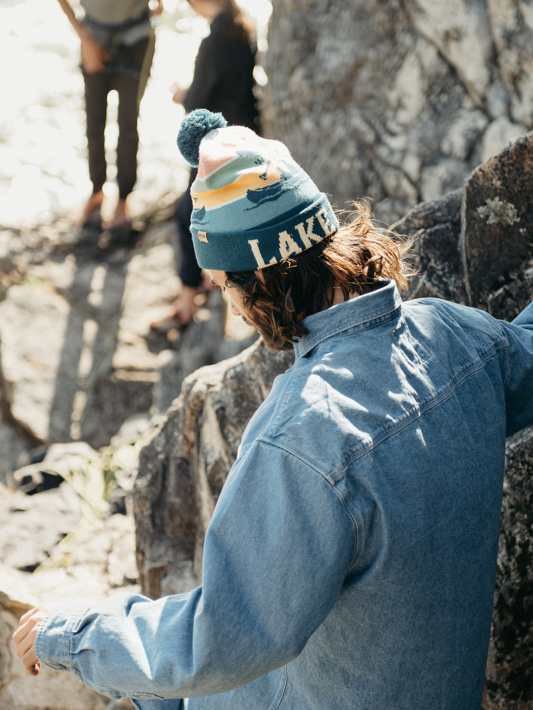 Lake Life PomPom Beanie