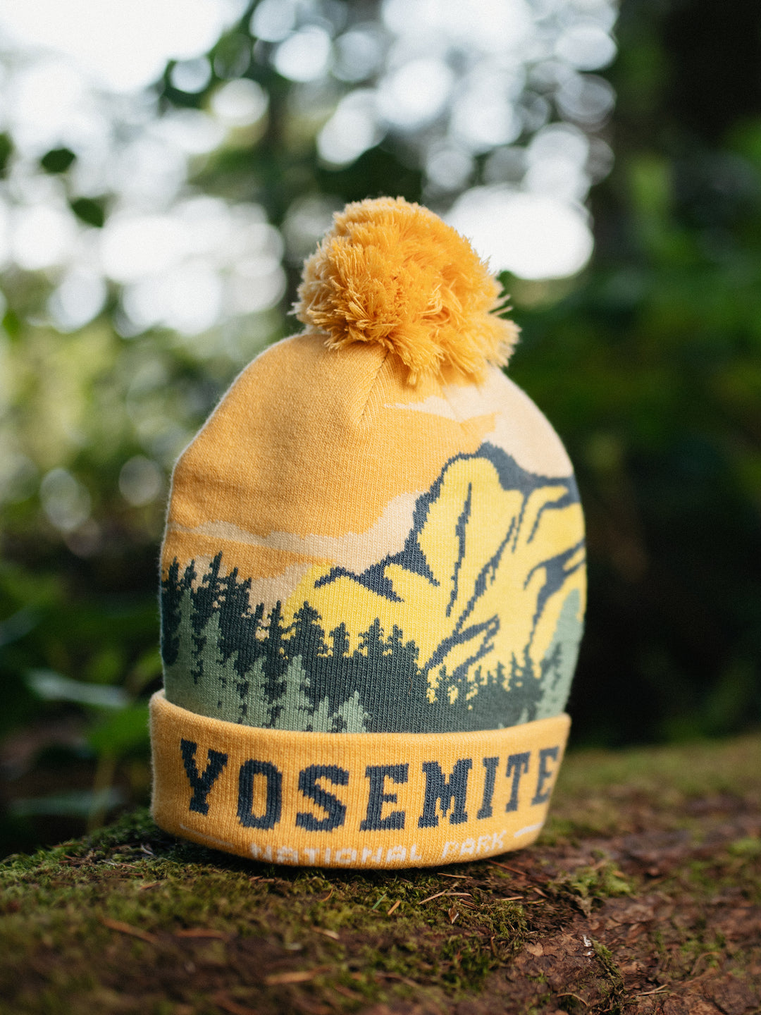 Yosemite National Park PomPom Beanie