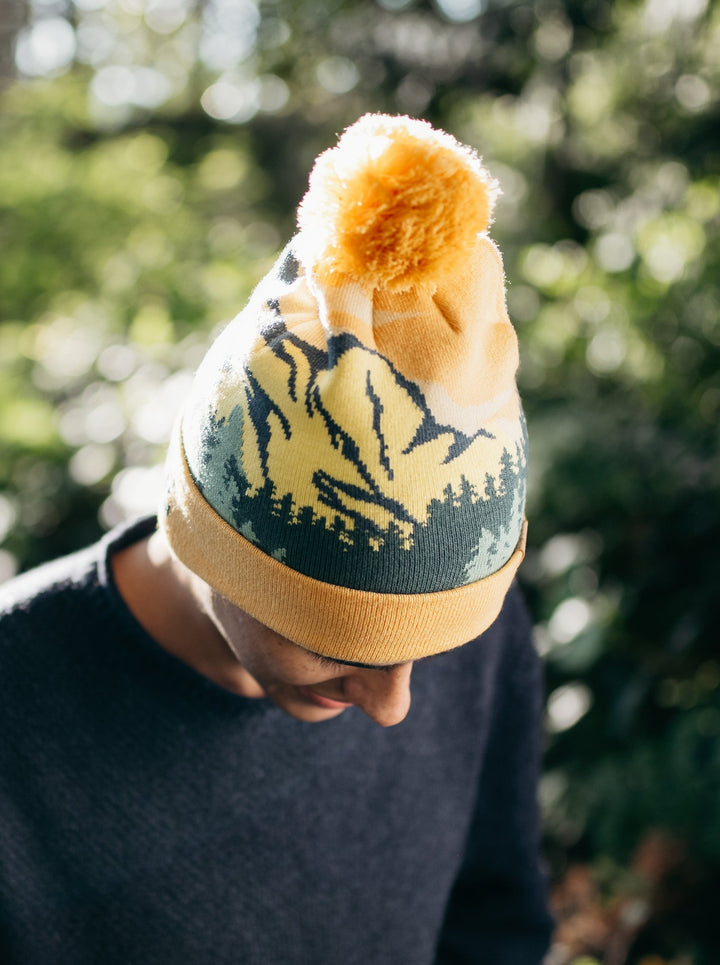 Yosemite National Park PomPom Beanie