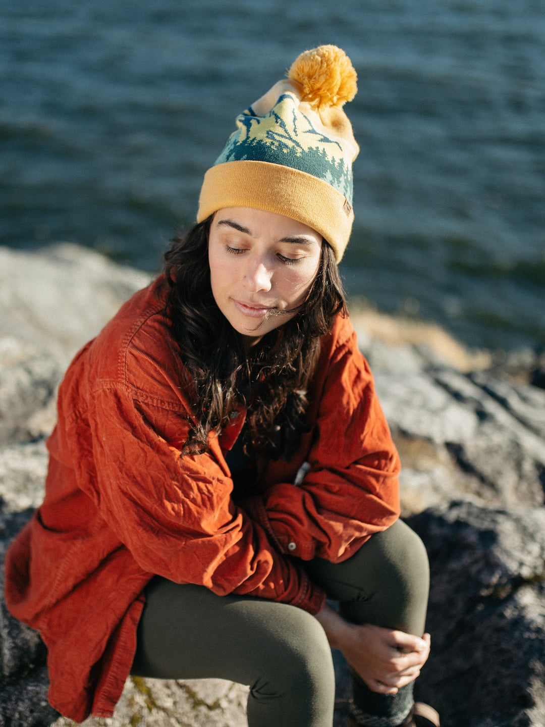 Yosemite National Park PomPom Beanie