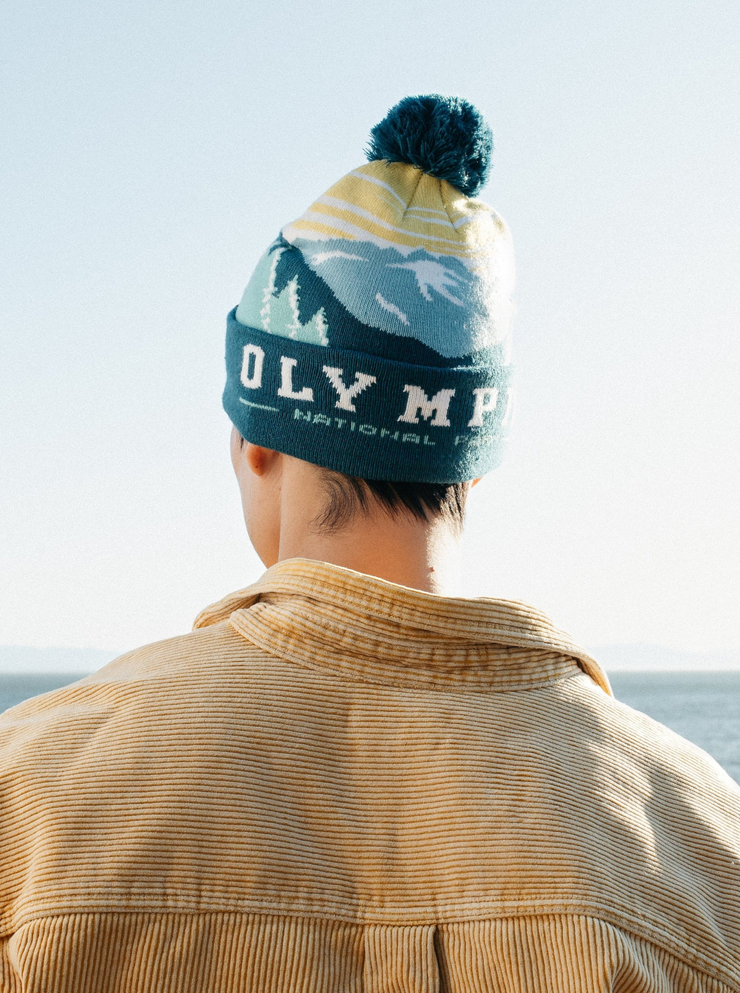 Olympic Mountain National Park PomPom Beanie