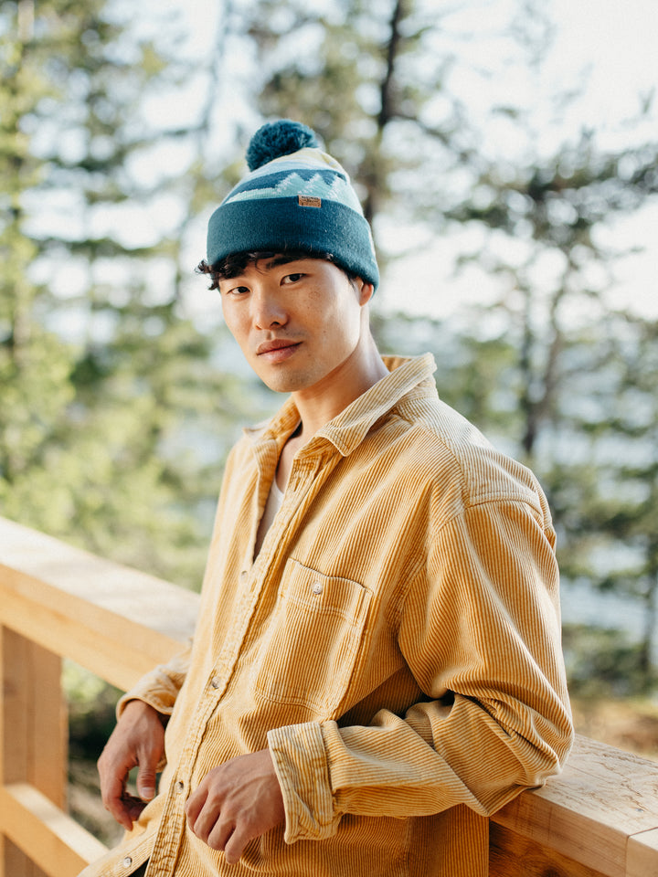 Olympic Mountain National Park PomPom Beanie