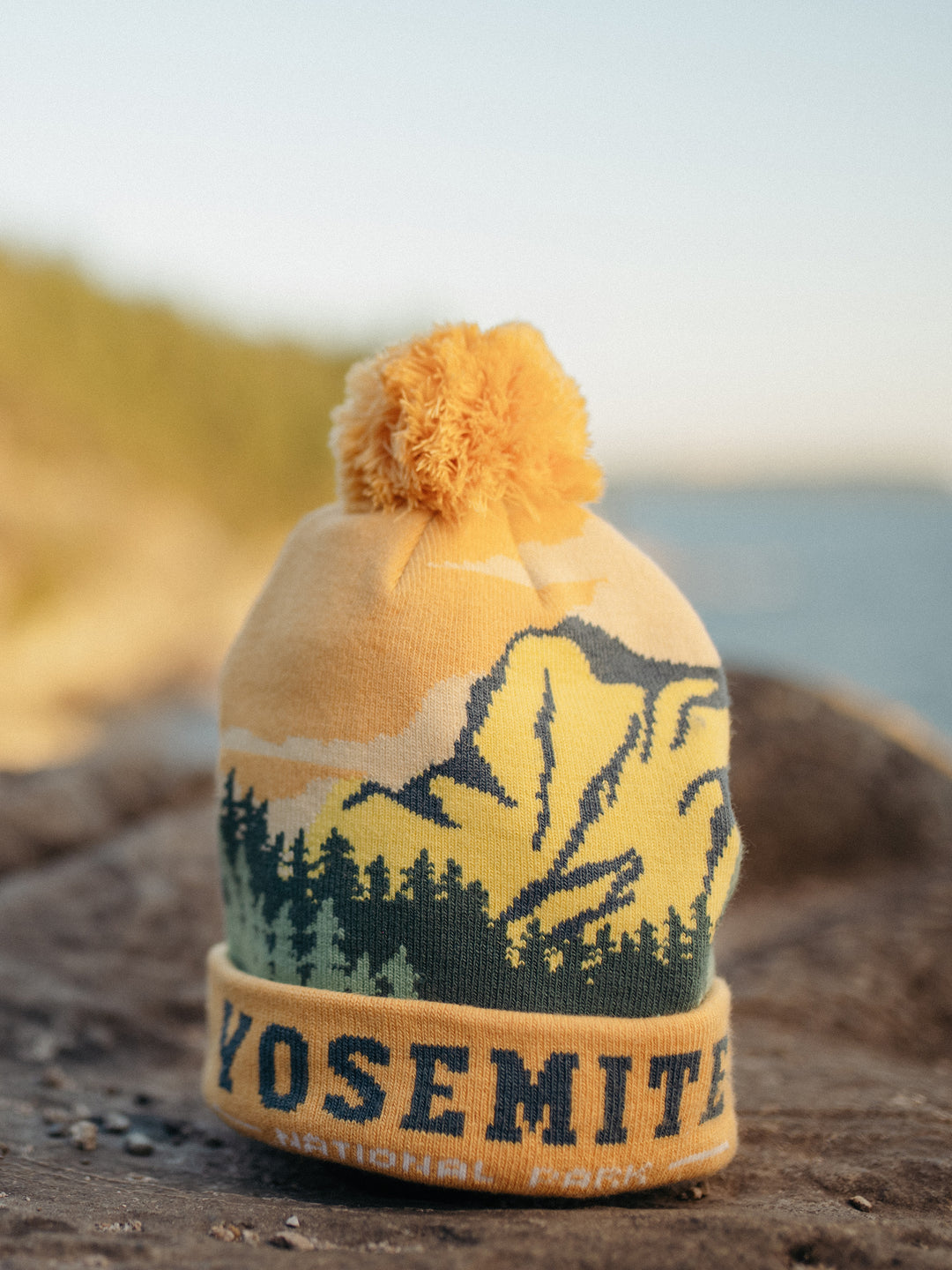 Yosemite National Park PomPom Beanie