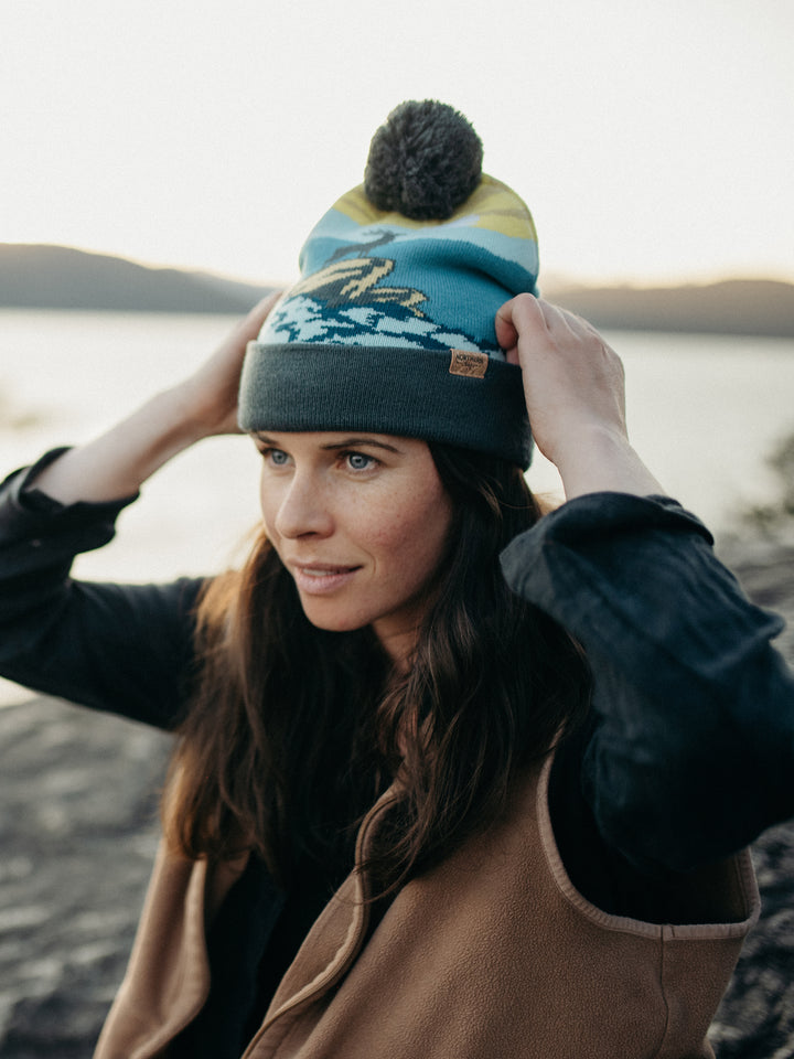 Shenandoah National Park PomPom Beanie