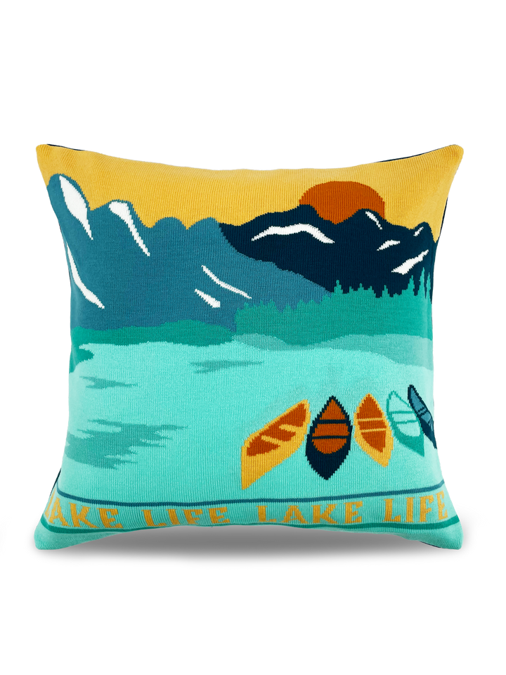 Dawn's Ripples Pillow Cover