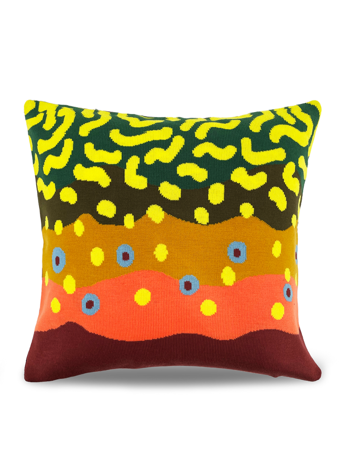 Brook Trout Pillow Cover