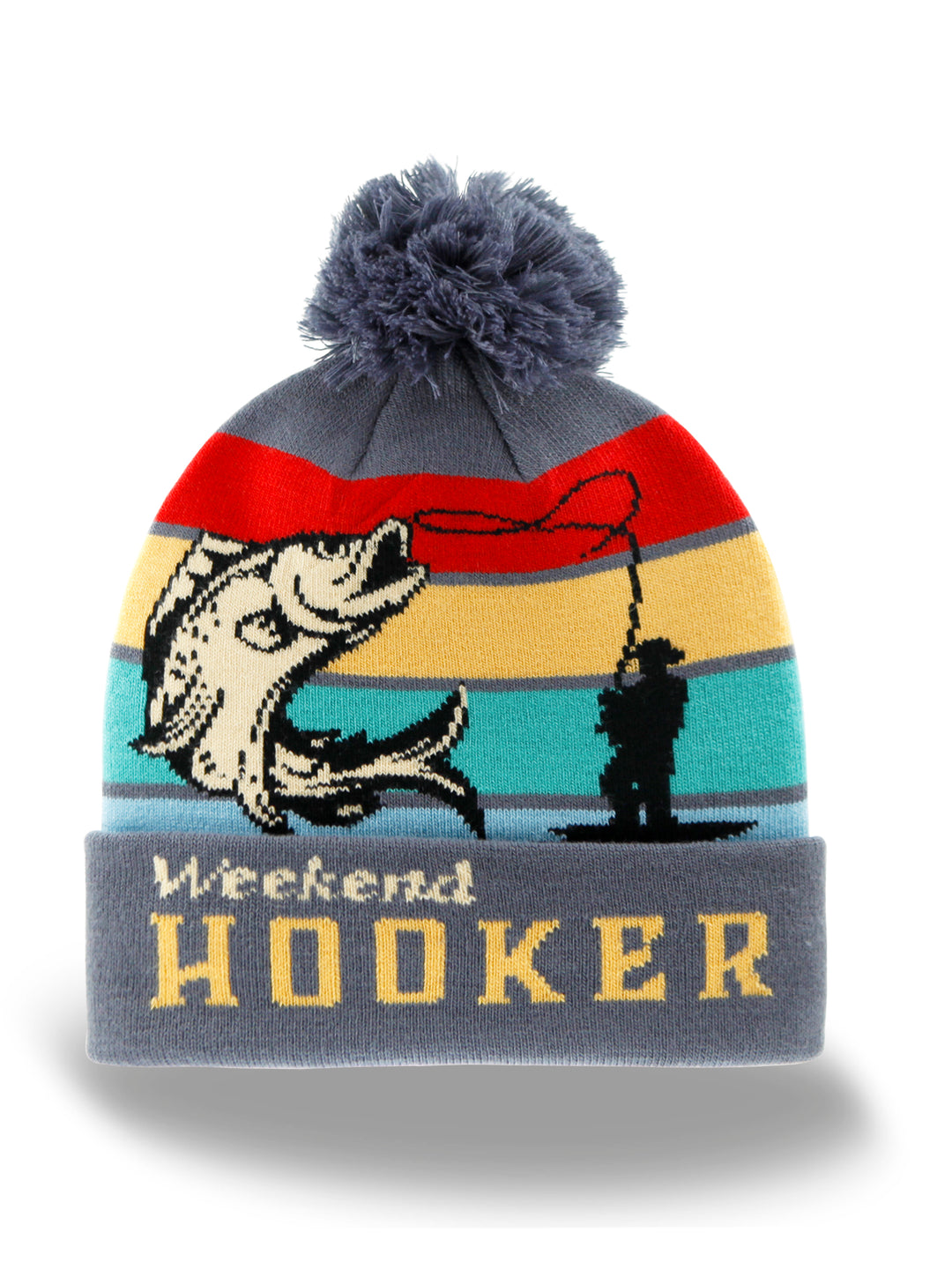 Weekend Hooker Pompom Beanie