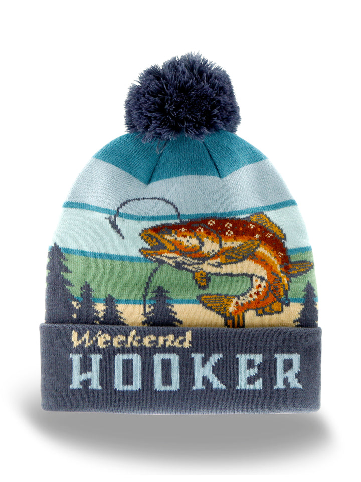 Weekend Hooker Pompom Beanie