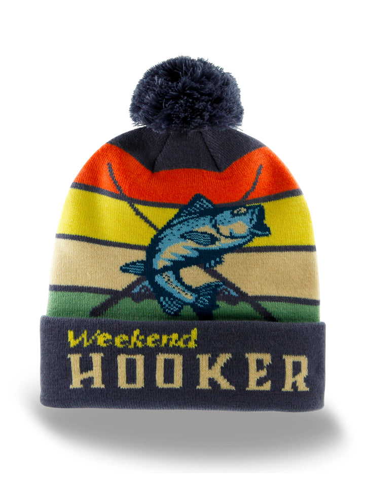 Weekend Hooker Pompom Beanie