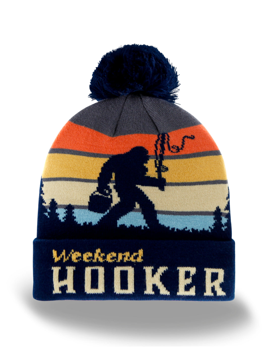 Weekend Hooker Pompom Beanie