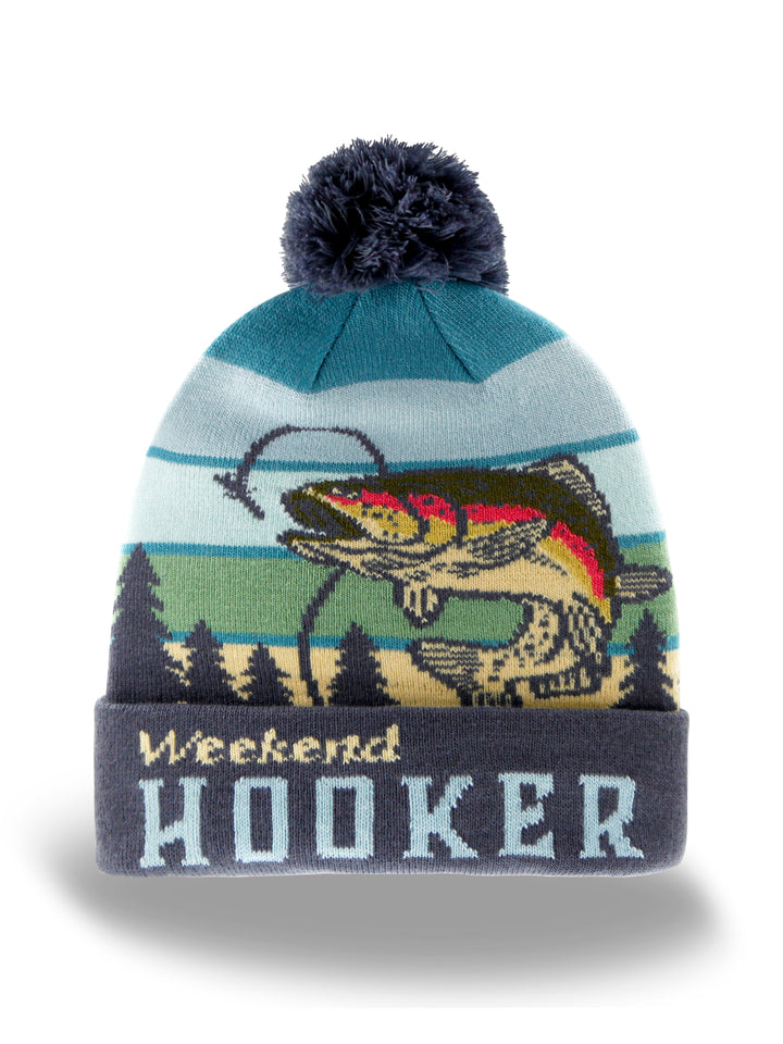 Weekend Hooker Pompom Beanie