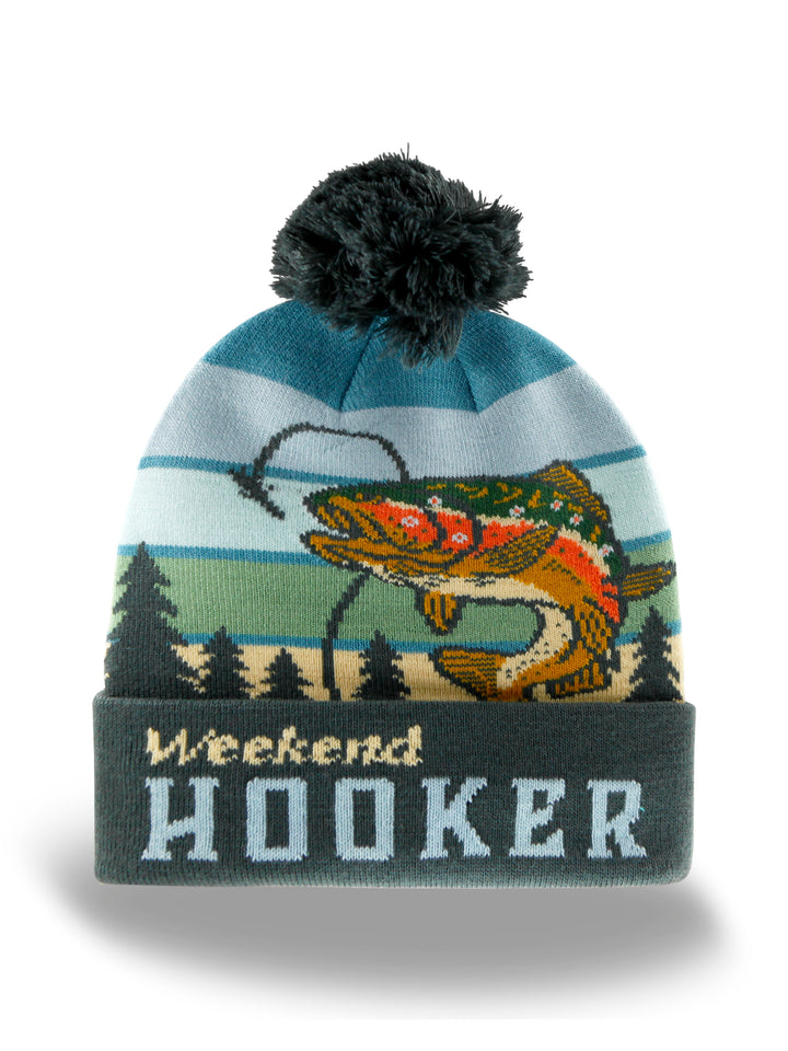 Weekend Hooker Pompom Beanie