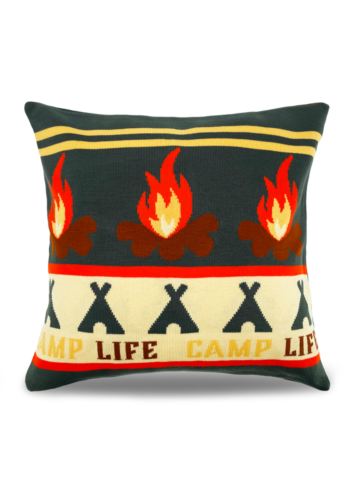 Fireside Nights Pillow Cover