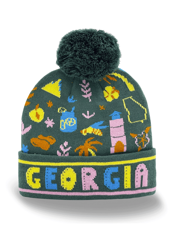 GEORGIA STATE ICON BEANIE