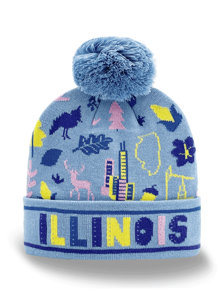 ILLINOIS STATE ICON BEANIE