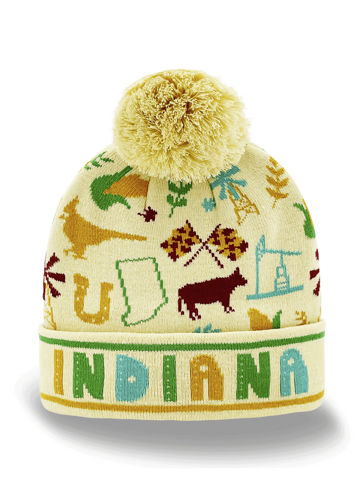 INDIANA STATE ICON BEANIE