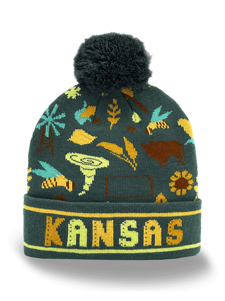 KANSAS STATE ICON BEANIE