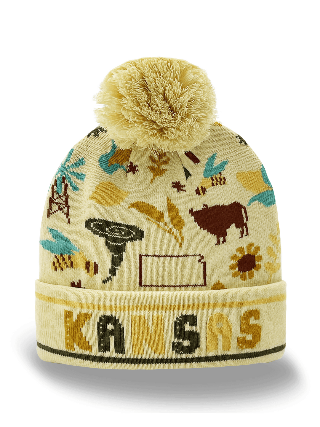 KANSAS STATE ICON BEANIE