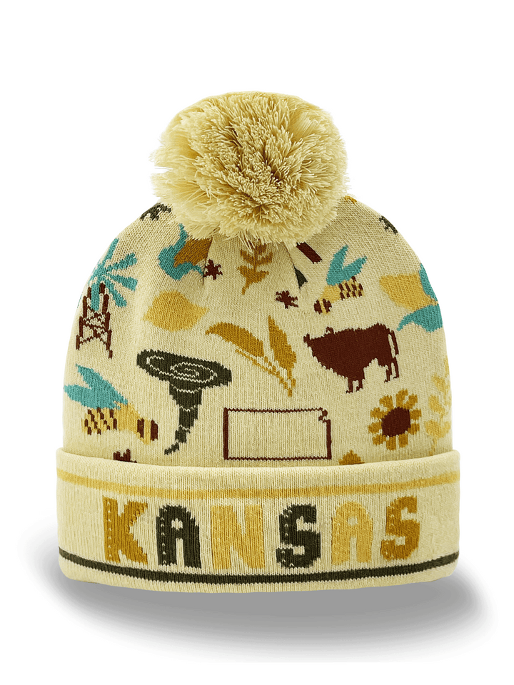 KANSAS STATE ICON BEANIE