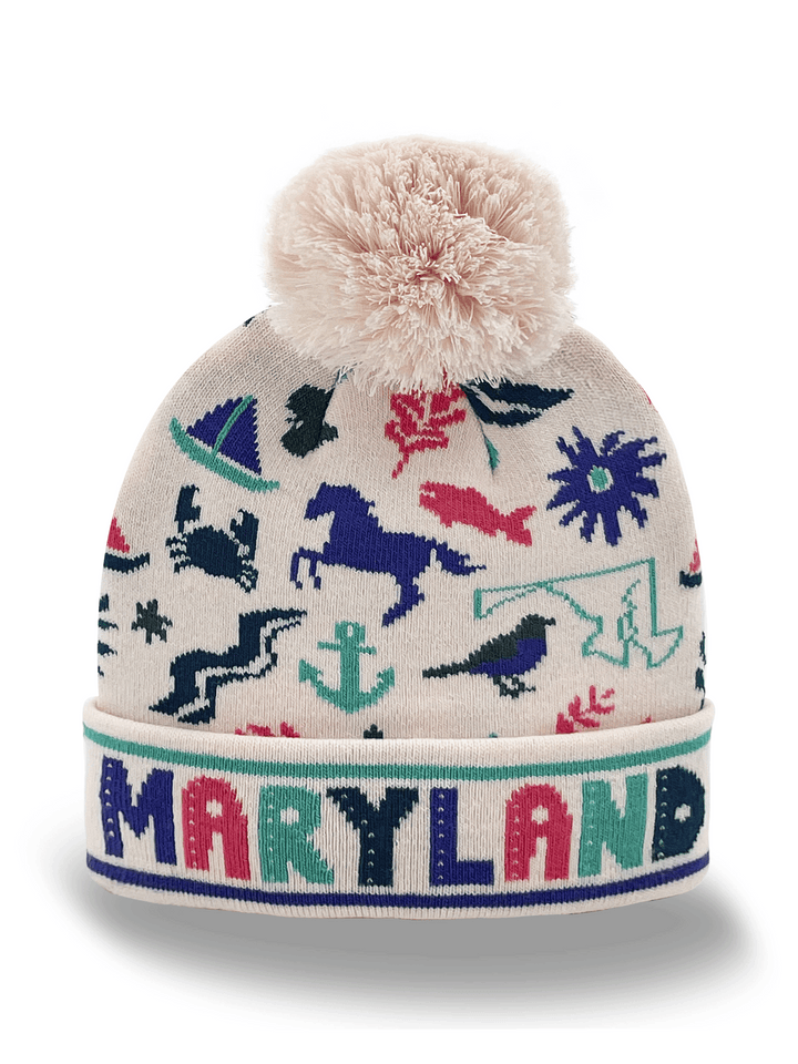 MARYLAND STATE ICON BEANIE