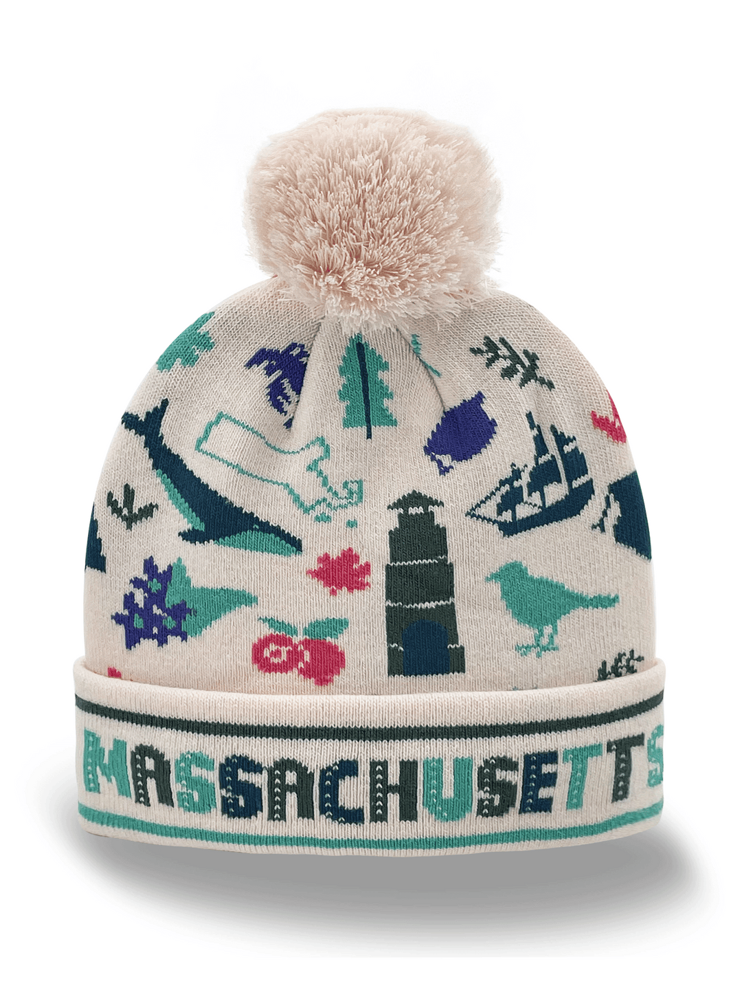 MASSACHUSETTS  STATE ICON BEANIE