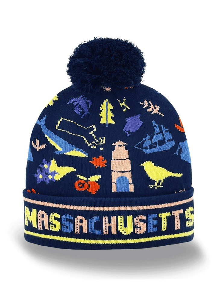 MASSACHUSETTS  STATE ICON BEANIE