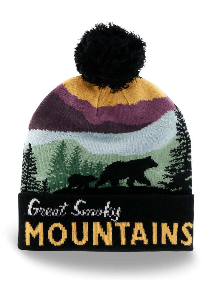 Great Smoky Mountains National Park PomPom Beanie