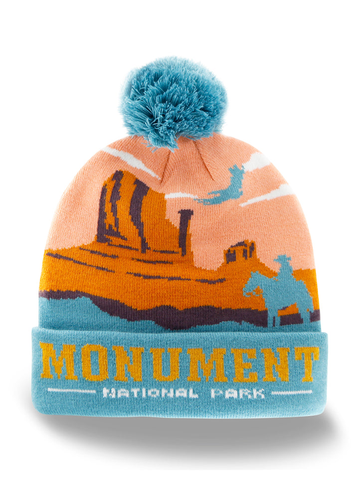 Monument National Park PomPom Beanie