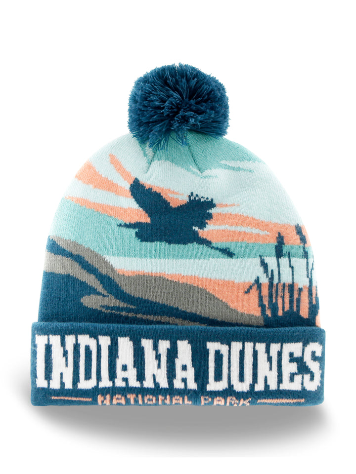 Indiana Dunes National Park PomPom Beanie