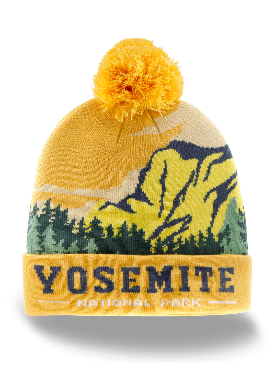 Yosemite National Park PomPom Beanie