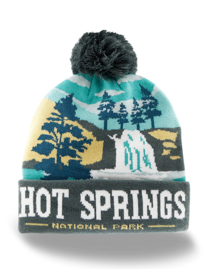 Hot Springs National Park PomPom Beanie