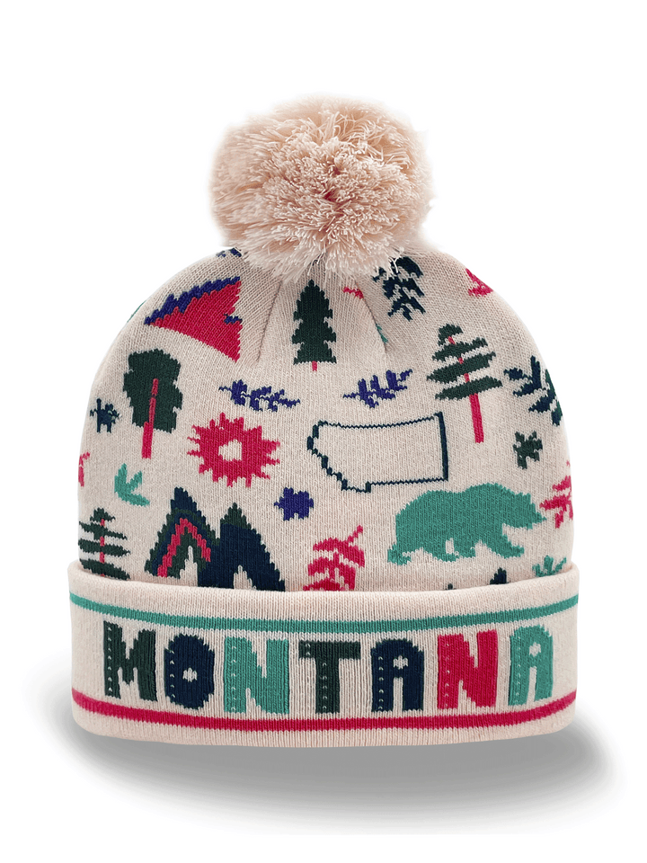 MONTANA STATE ICON BEANIE