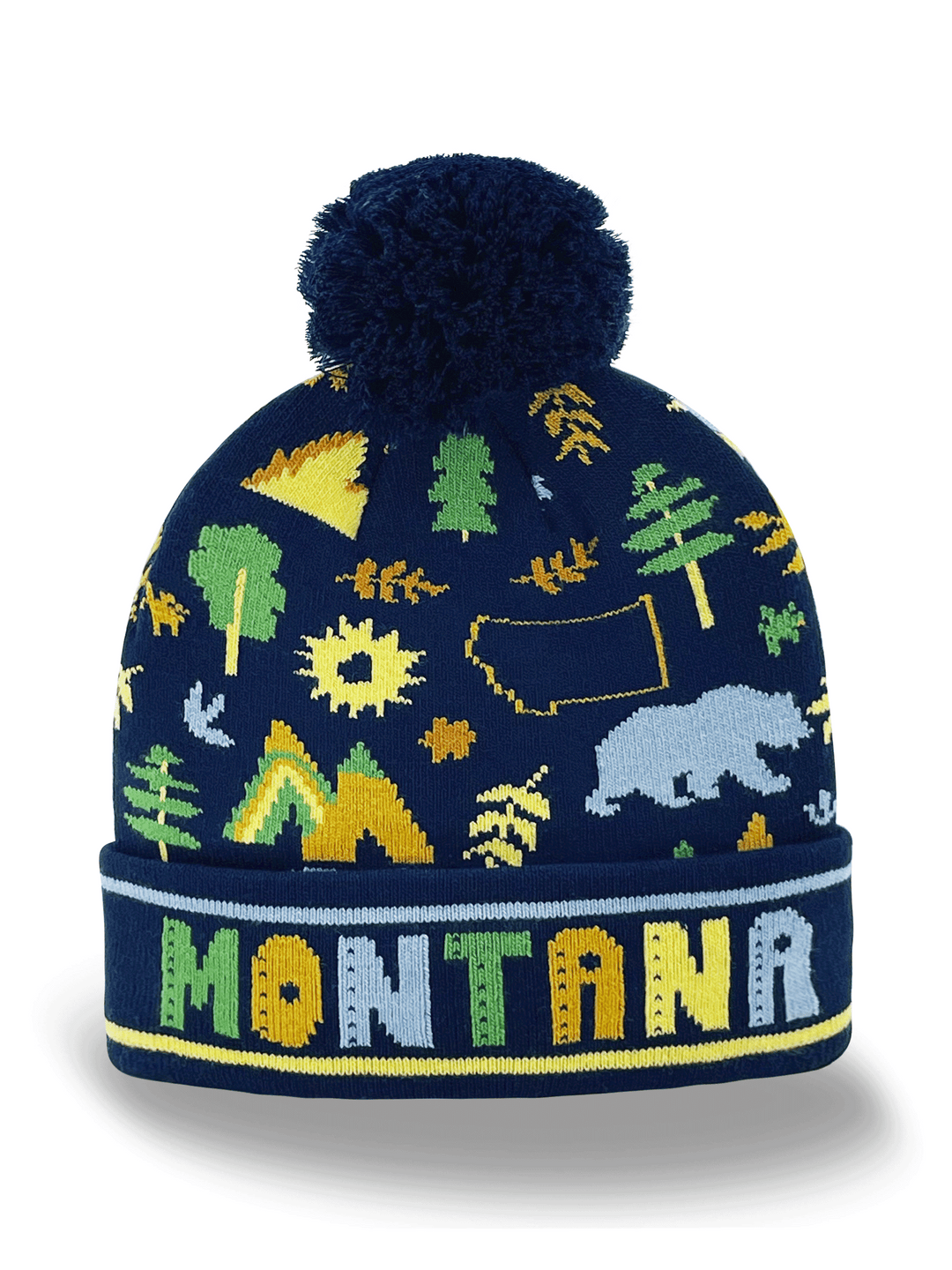 MONTANA STATE ICON BEANIE