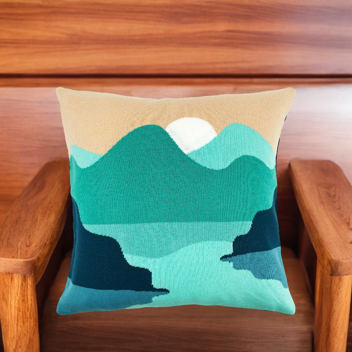 Misty Cove Pillow Cover