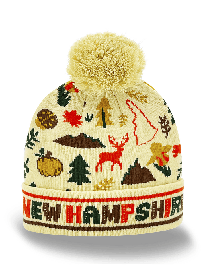 NEW HAMPSHIRE STATE ICON BEANIE