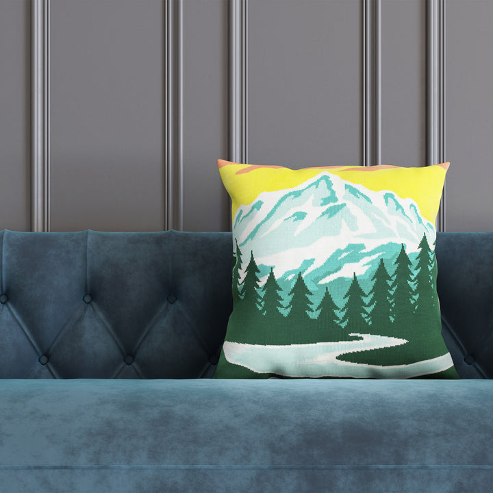 Alpine Reflection Pillow Cover