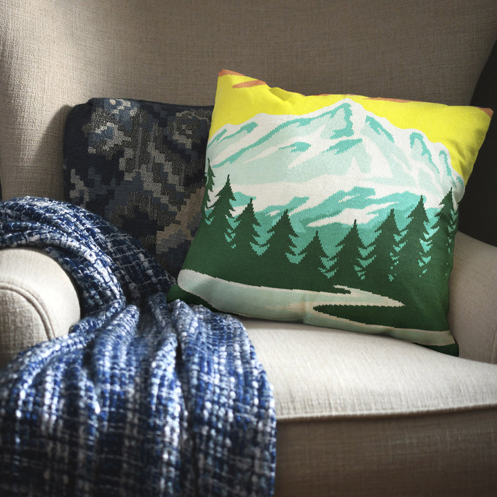 Alpine Reflection Pillow Cover