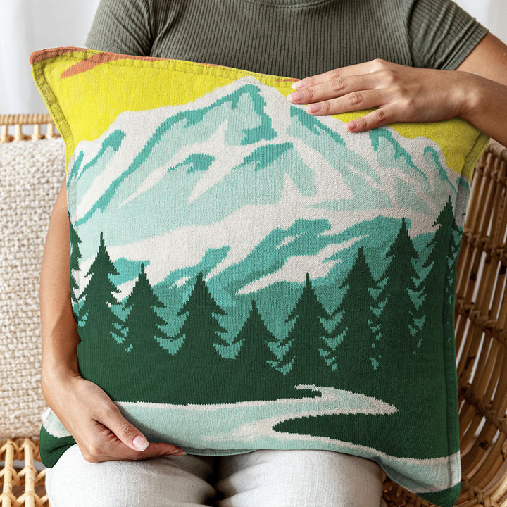 Alpine Reflection Pillow Cover