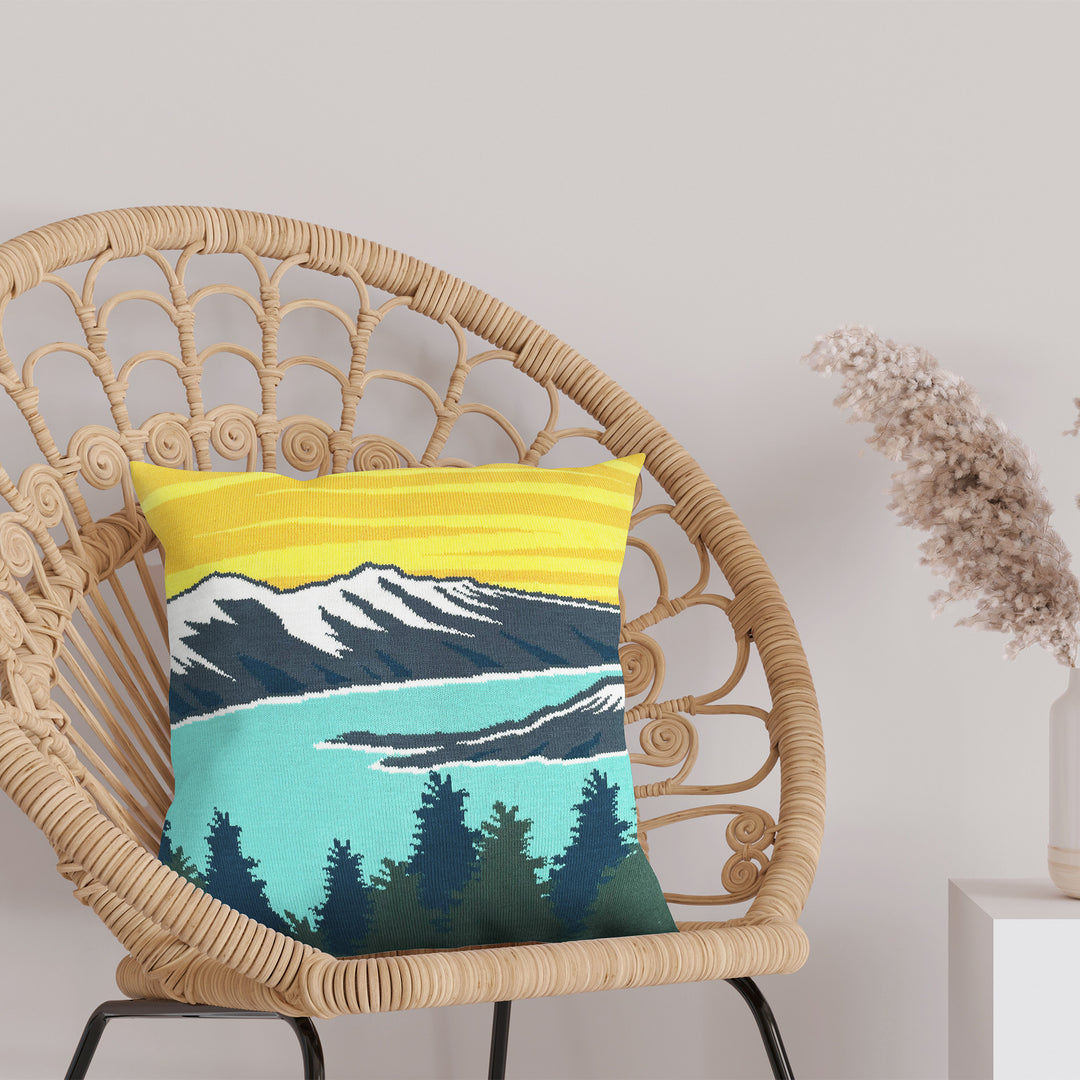 Summit Reflections Pillow Cover