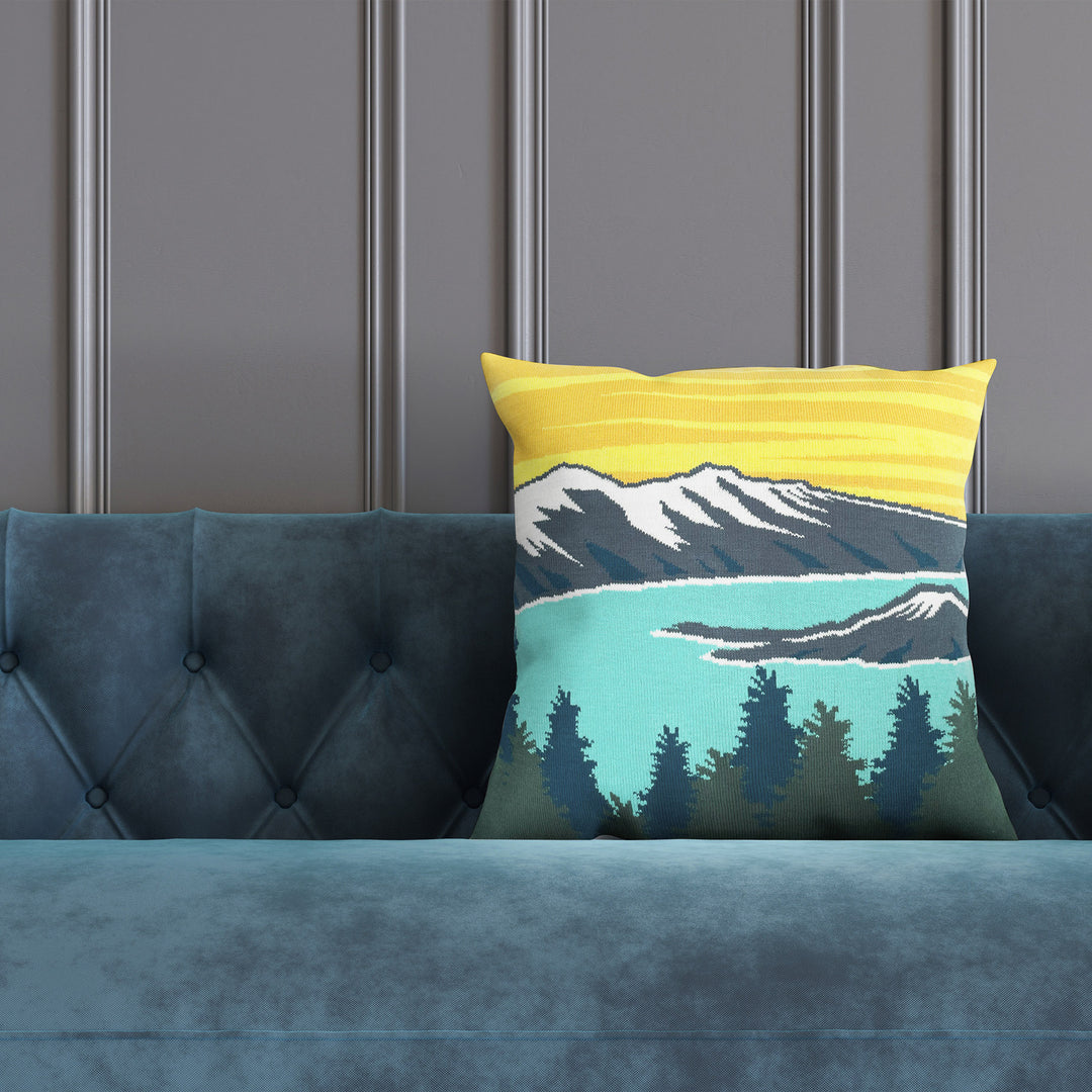 Summit Reflections Pillow Cover