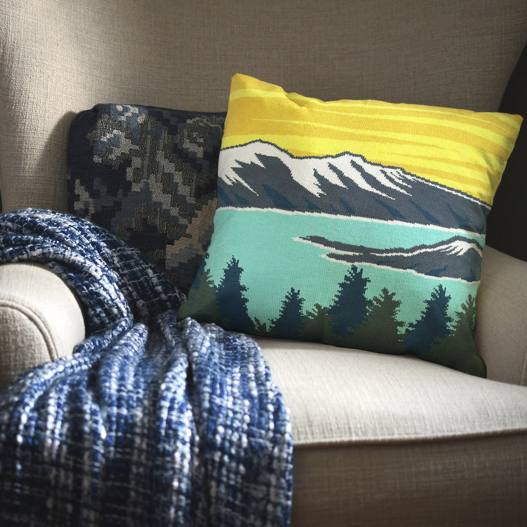 Summit Reflections Pillow Cover